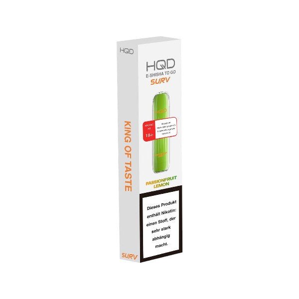 HQD SURV Passionsfruit Lemon - PodBox24