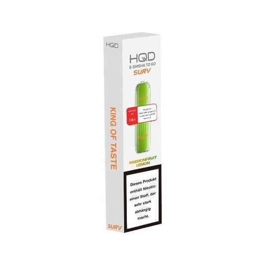 HQD SURV Passionsfruit Lemon - PodBox24