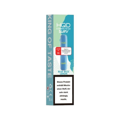 HQD SURV Blue Razz Lemon / Blurry Berry Lemon - PodBox24
