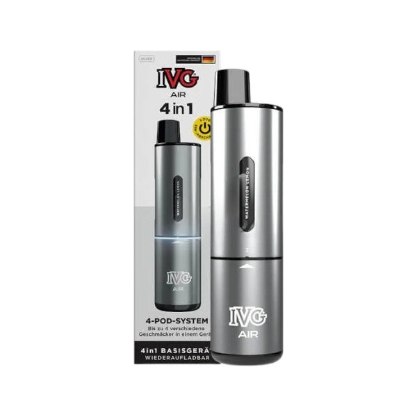 IVG Air - 4in1 - Akkuträger Silver - PodBox24