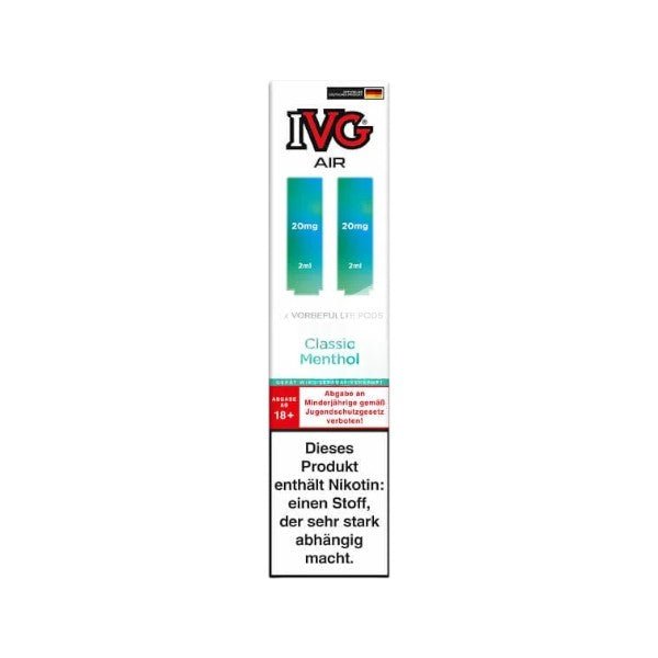 IVG Air 4in1 Pod Classic Menthol - PodBox24
