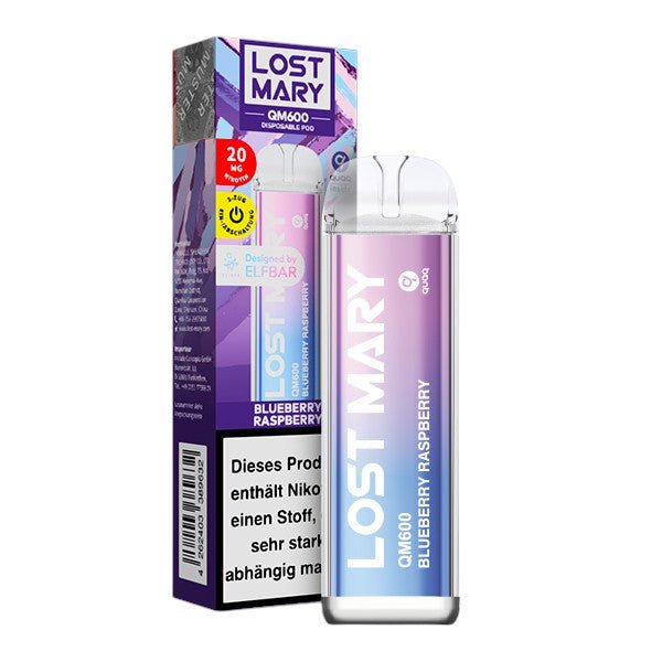 Lost Mary QM600 CP Blueberry Raspberry - PodBox24