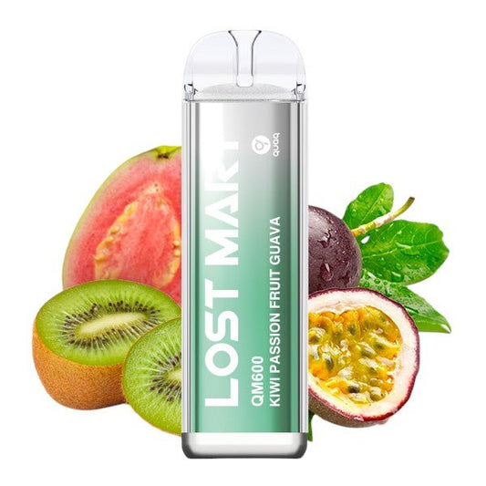 Lost Mary QM600 CP Kiwi Passion Fruit Guava - PodBox24