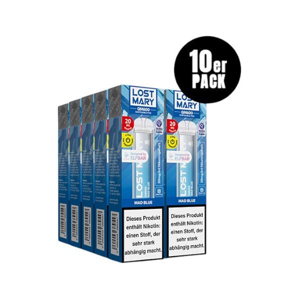 Lost Mary QM600 CP Mad Blue - PodBox24