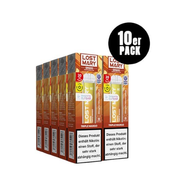 Lost Mary QM600 CP Triple Mango - PodBox24
