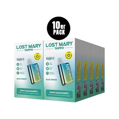 Lost Mary TAPPO - Akkuträger Blue Green - PodBox24