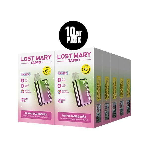 Lost Mary TAPPO - Akkuträger Green Pink - PodBox24