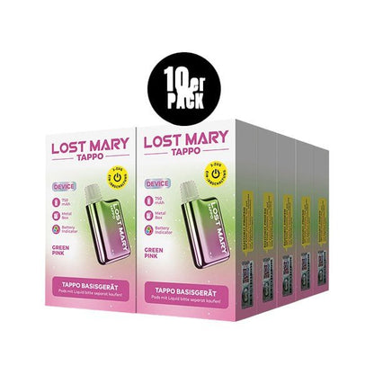 Lost Mary TAPPO - Akkuträger Green Pink - PodBox24
