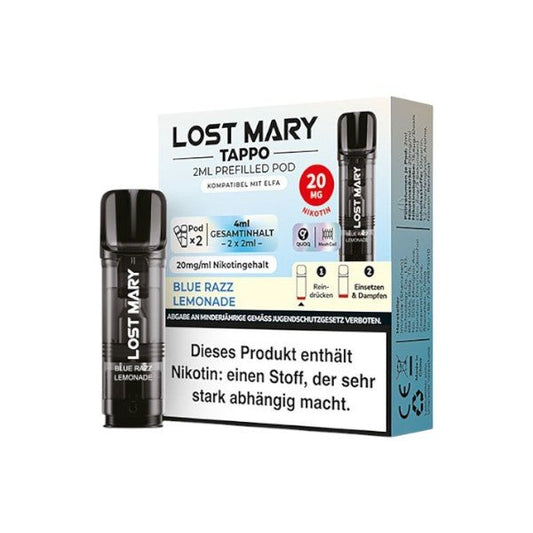 Lost Mary - TAPPO Blue Razz Lemonade - PodBox24