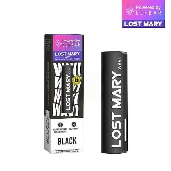 Lost Mary WAVI - Akkuträger Black - PodBox24