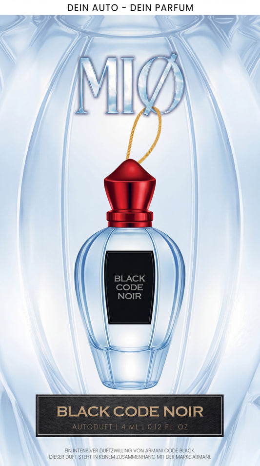 MIØ Black Code Noir Autoparfuem