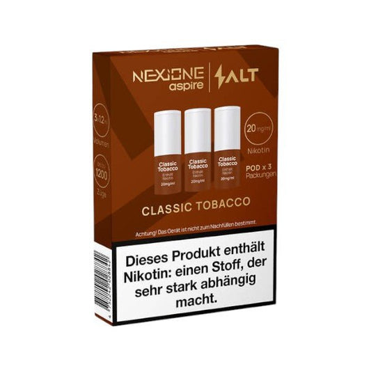 Salt NEXIONE - Pod Classic Tobacco - PodBox24