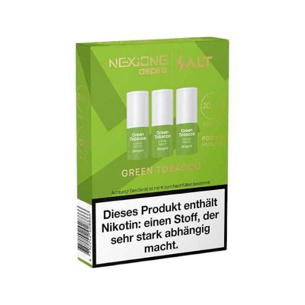 Salt NEXIONE - Pod Green Tobacco - PodBox24