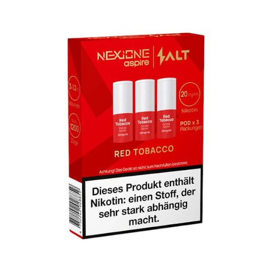 Salt NEXIONE - Pod Red Tobacco - PodBox24