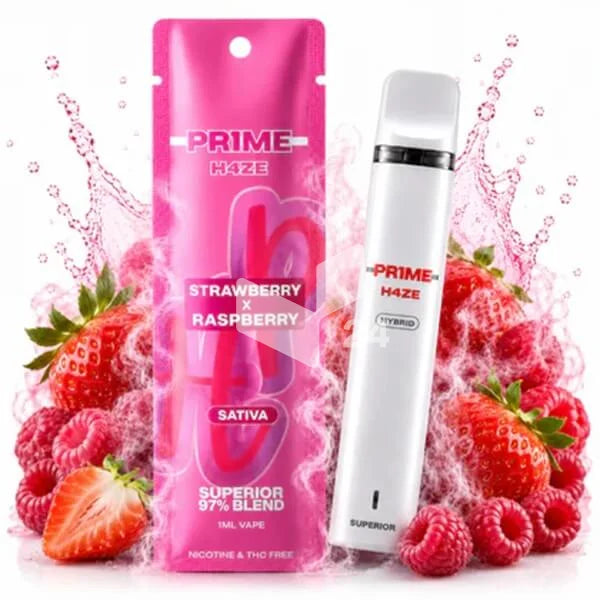 Pr1me H4ze Vape Strawberry X Raspberry