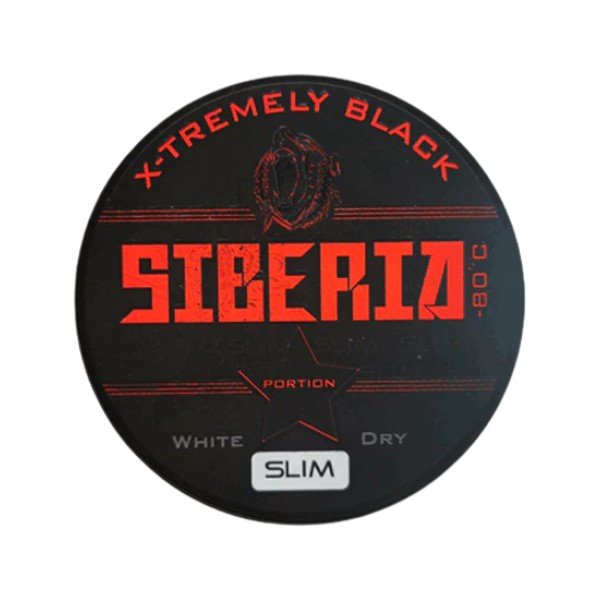 Siberia - 80°C Black Slim – X - tremly Strong White Dry - PodBox24