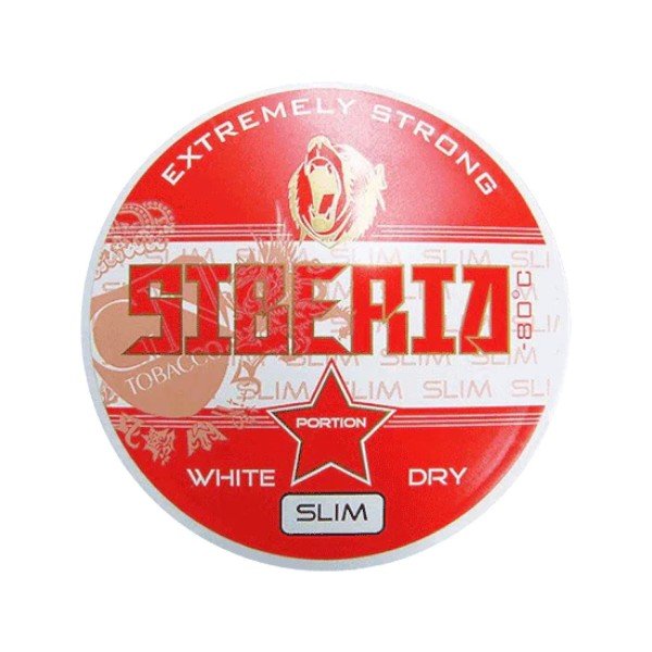 Siberia - 80°C Red Slim – White Dry - PodBox24