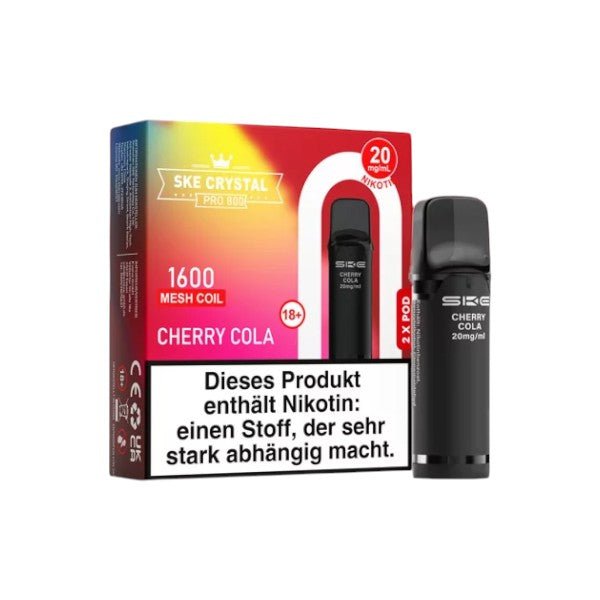SKE - Crystal 800 Pro Cherry Cola - PodBox24