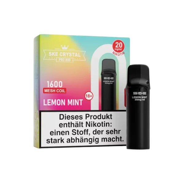SKE - Crystal 800 Pro Lemon Mint NEU - PodBox24