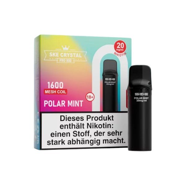 SKE - Crystal 800 Pro Polar Mint NEU - PodBox24