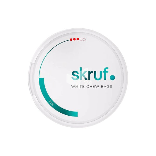 Skruf – Ice White Chew Bags – #3