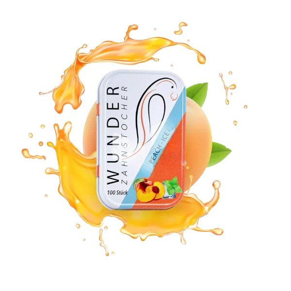 Wunder Zahnstocher Peach Ice - PodBox24